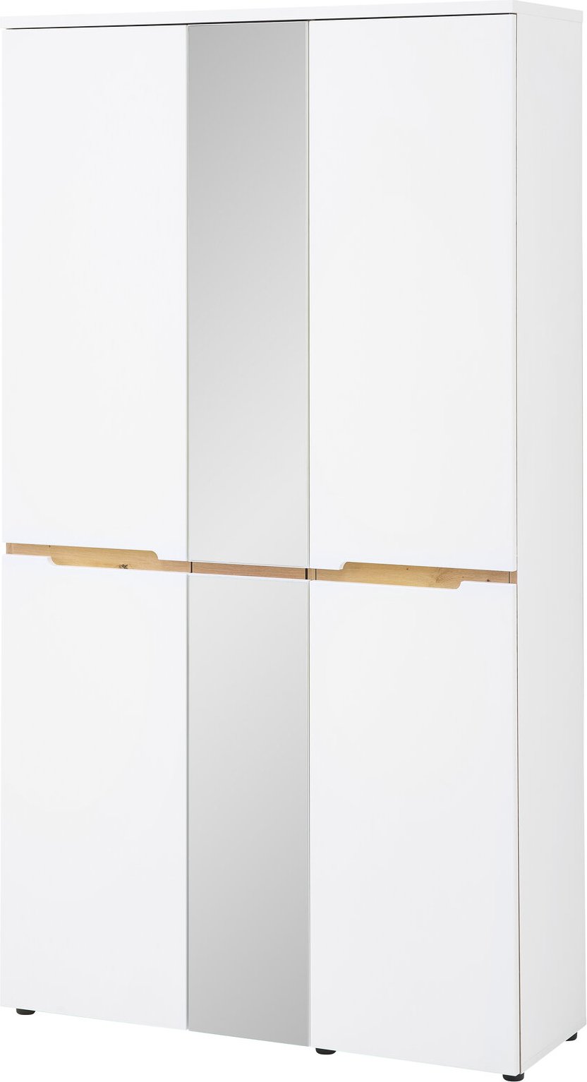 Thumbnail - XORA XL-Garderobenschrank MEMPHIS, Holznachbildung