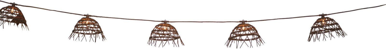 New Garden Outdoor-Lichterkette Solar ALMA, PVC