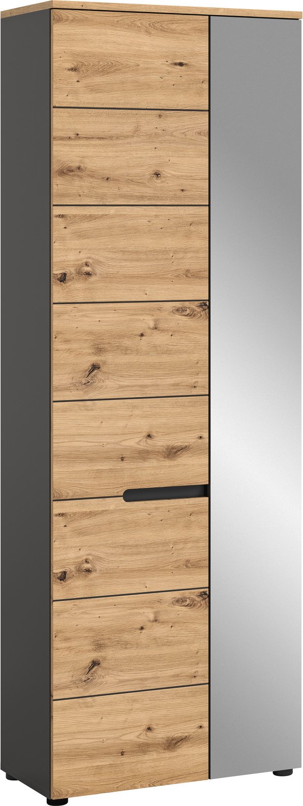 MID.YOU Garderobenschrank CANU, Holznachbildung