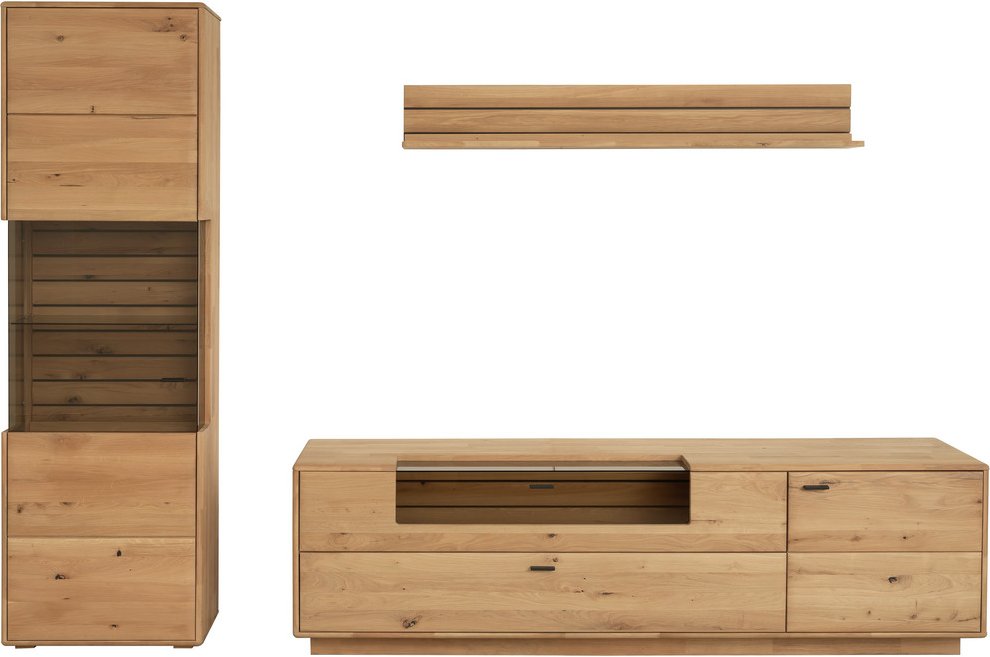 Linea Natura Wandkombination GEORGIA, Massivholz