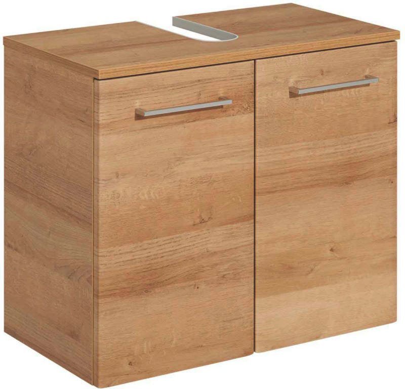 XORA Waschbeckenunterschrank PAULA, eiche, Holznachbildung