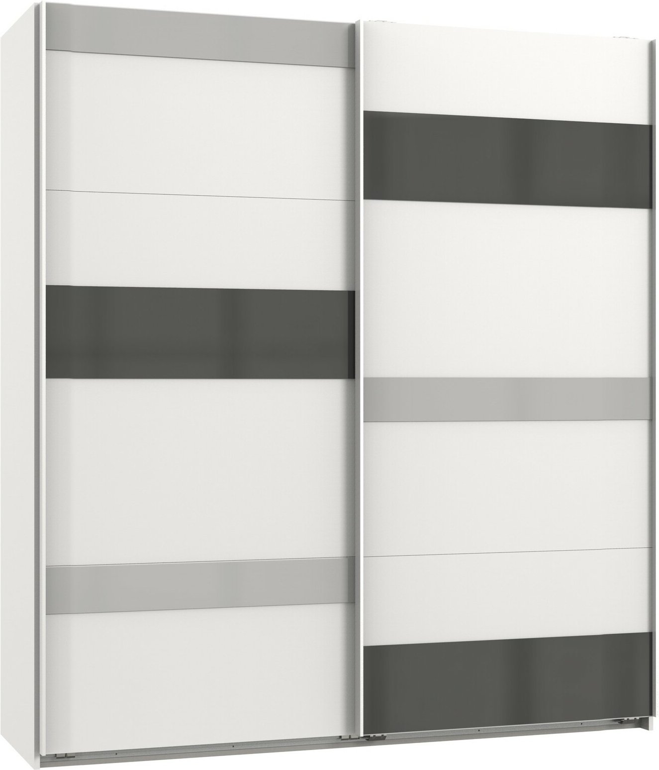 Z2 Schwebetürenschrank 2trg. MONACO, Holznachbildung