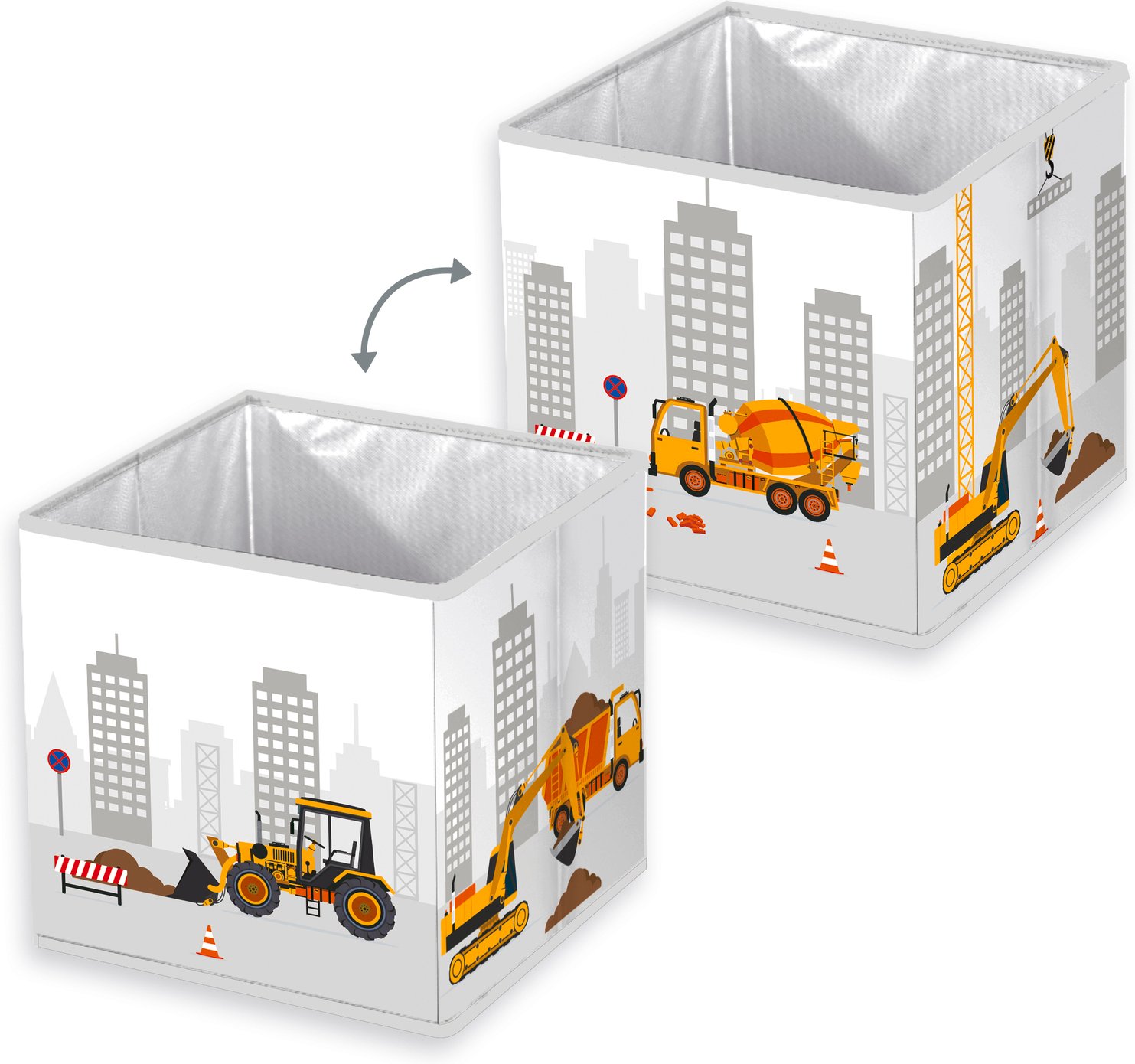 Thumbnail - Herding Aufbewahrungsbox BAUSTELLE, Materialmix