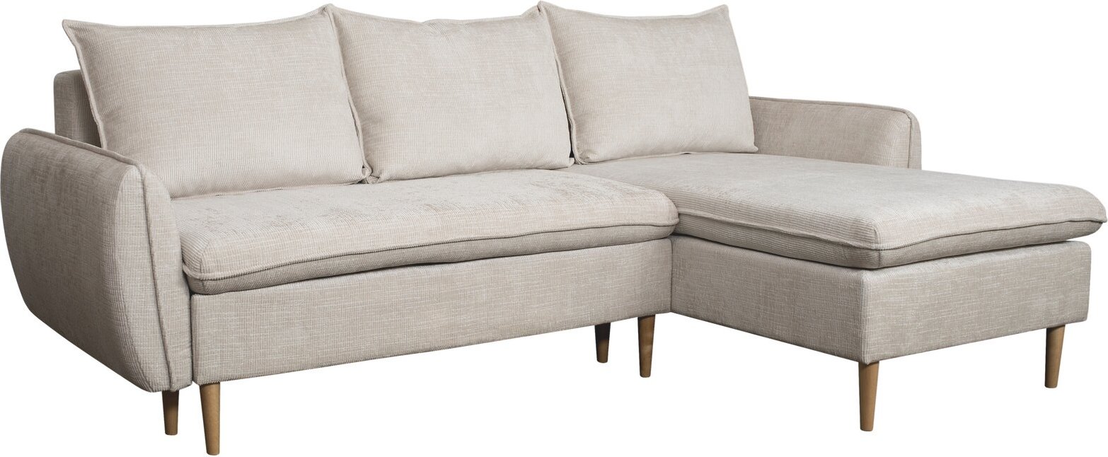 Z2 Ecksofa TOLEDO, beige, Webstoff