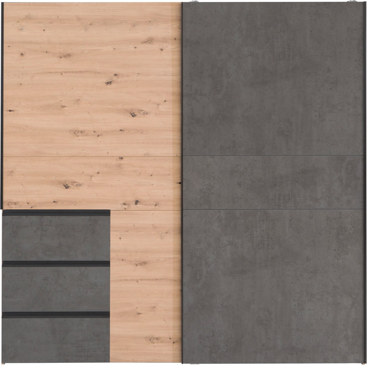 Thumbnail - Z2 Schwebetürenschrank WINN2, Holznachbildung