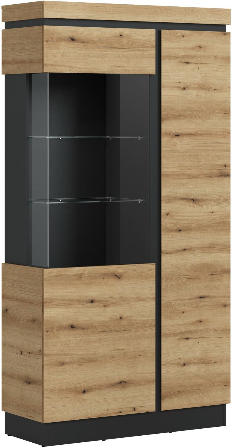 Thumbnail - Z2 Vitrine breit Corte, Holznachbildung