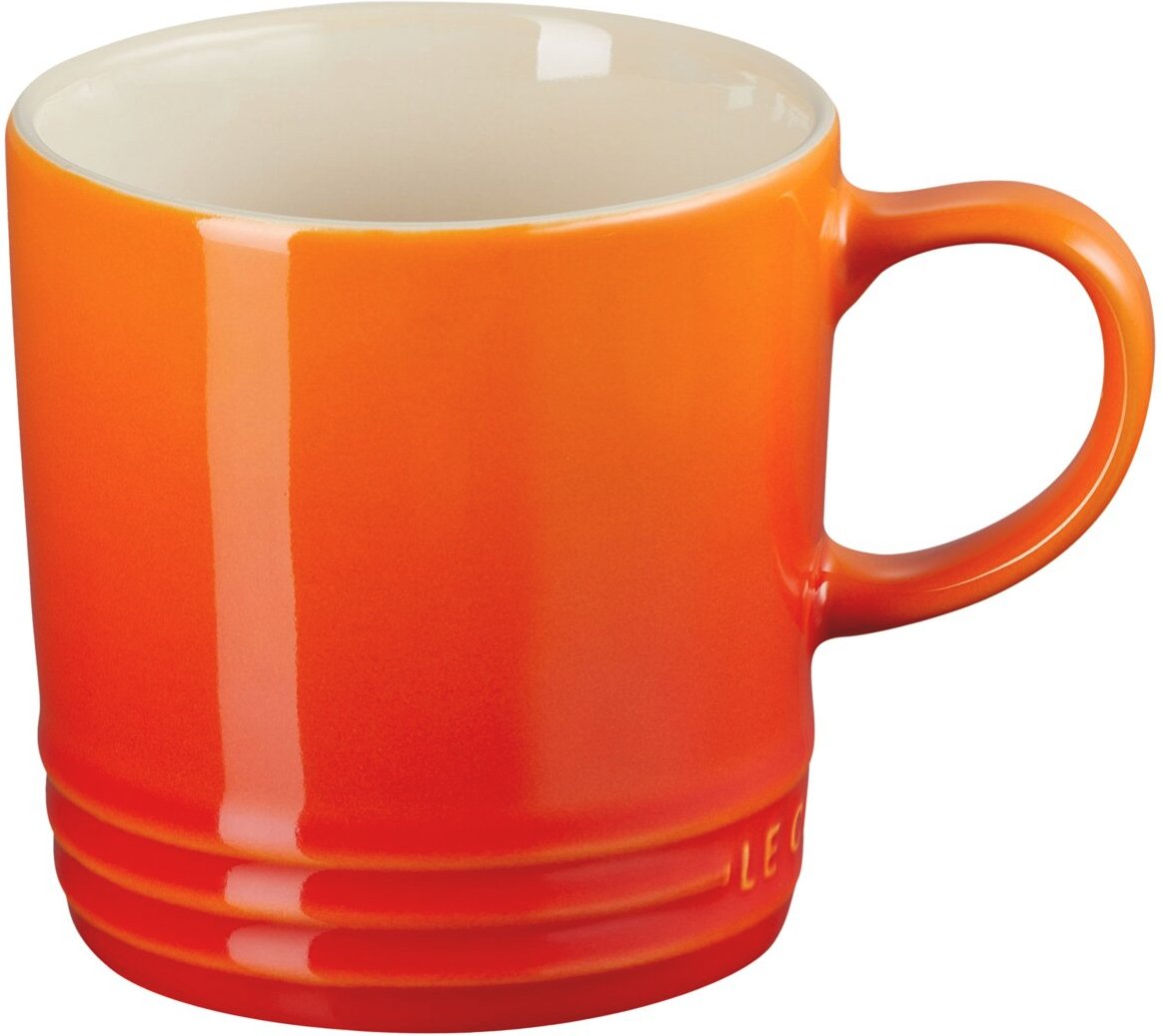 LE CREUSET Becher Ofenrot, orange, Steinzeug
