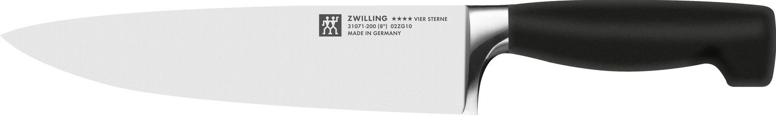 ZWILLING Messerset Vier-Sterne 2tlg., Edelstahl