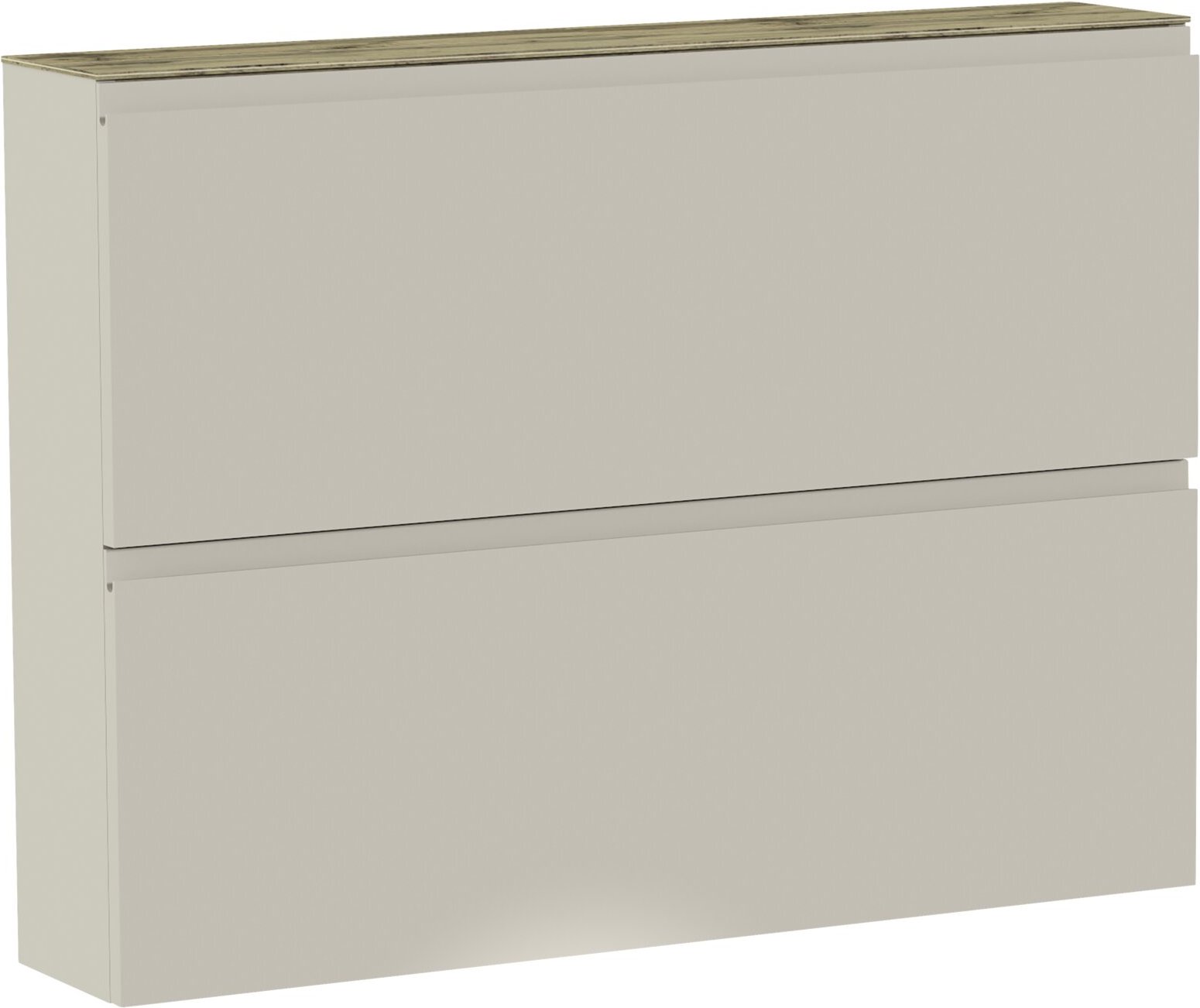 Thumbnail - Moderano Hängeschuhschrank LECCO, sand, MDF