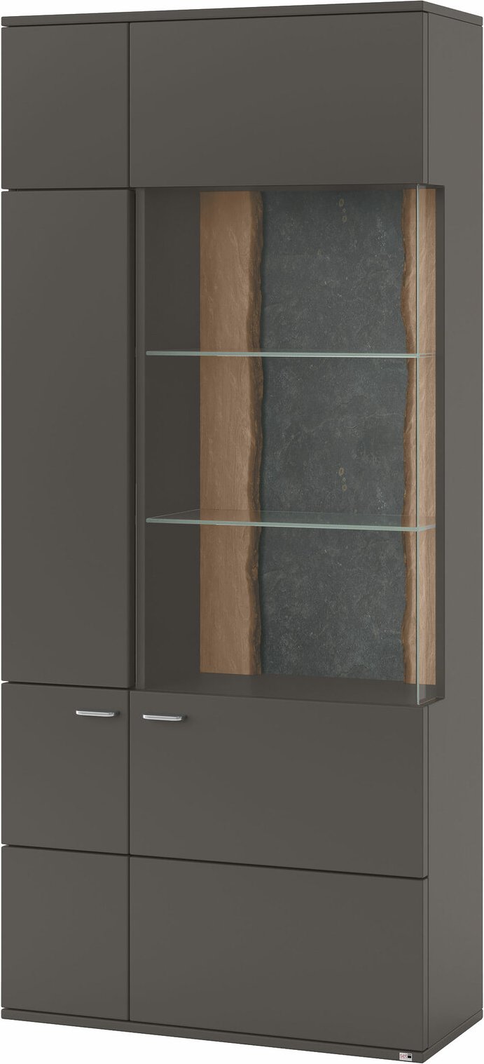 Set one by Musterring Vitrine re. TACOMA, Holznachbildung