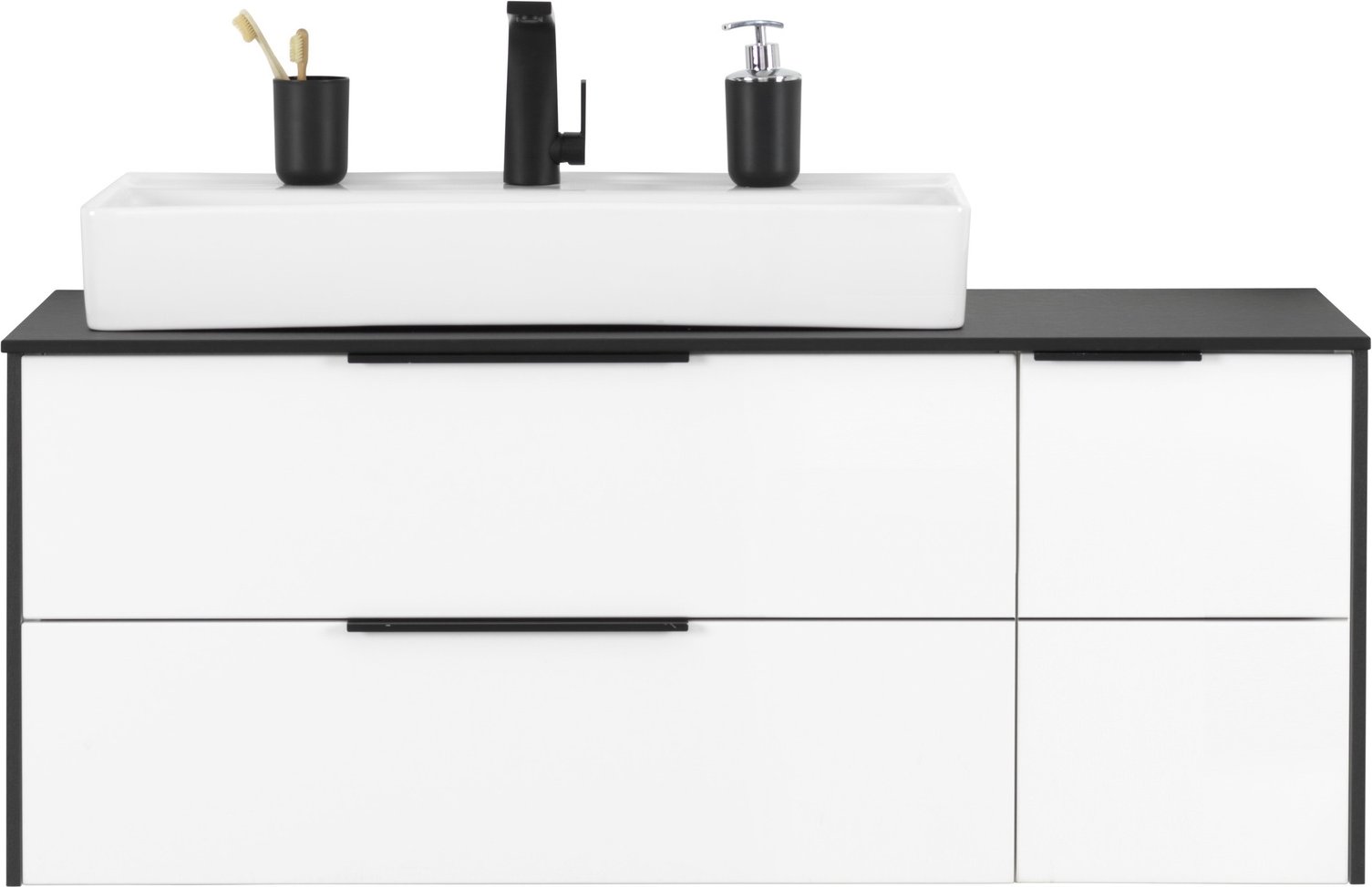 Voleo Waschtisch-Set STELLA, Holznachbildung