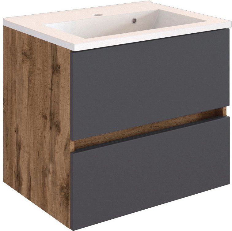 XORA Waschplatz LUCCA, Holznachbildung