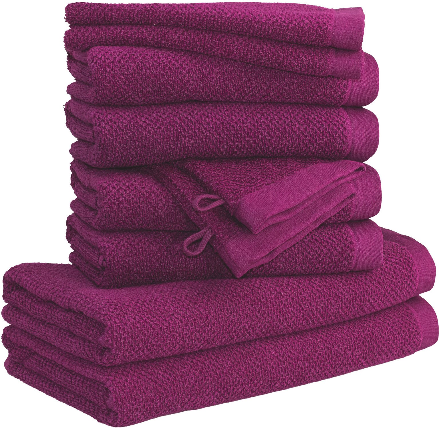 MÖVE Handtuchset 10-tlg. BLISS, Baumwolle