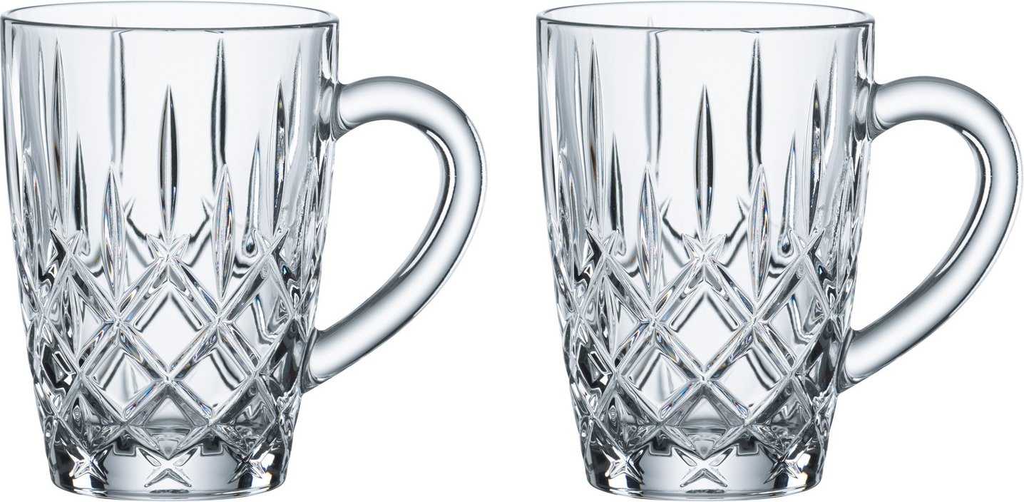 Nachtmann Barista Kaffeebecher Set 2tlg, Kristallglas