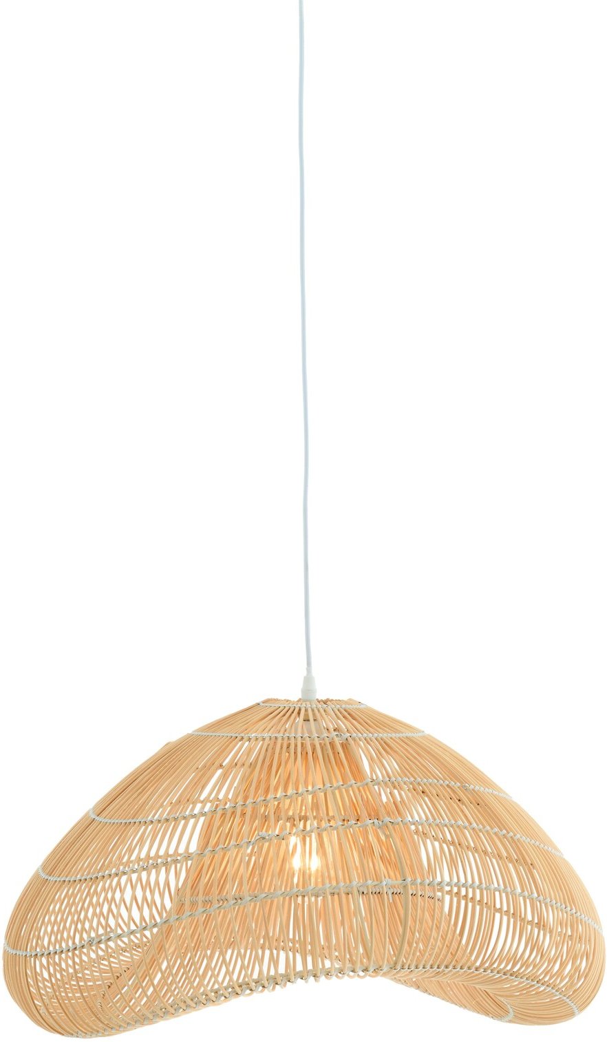 Light&Living Hängeleuchte JANZUR, Rattan