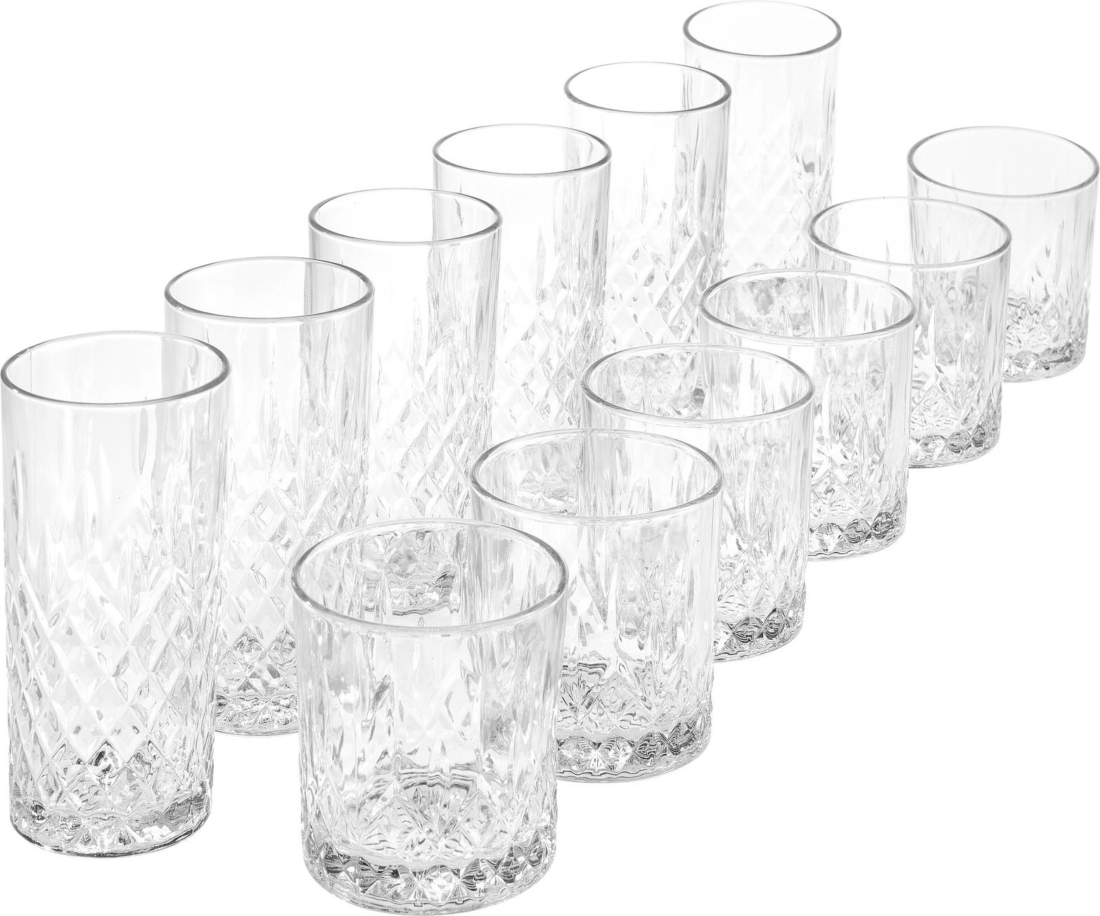 Leonardo Gläserset 12-tlg., Glas