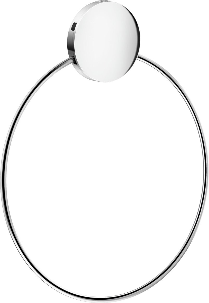 Beslagsboden Handtuchring selbstklebend, Edelstahl