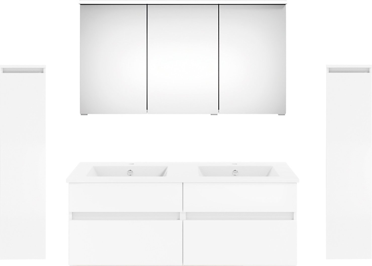 Thumbnail - Puris Badkombination GET2YOU 21, Holznachbildung