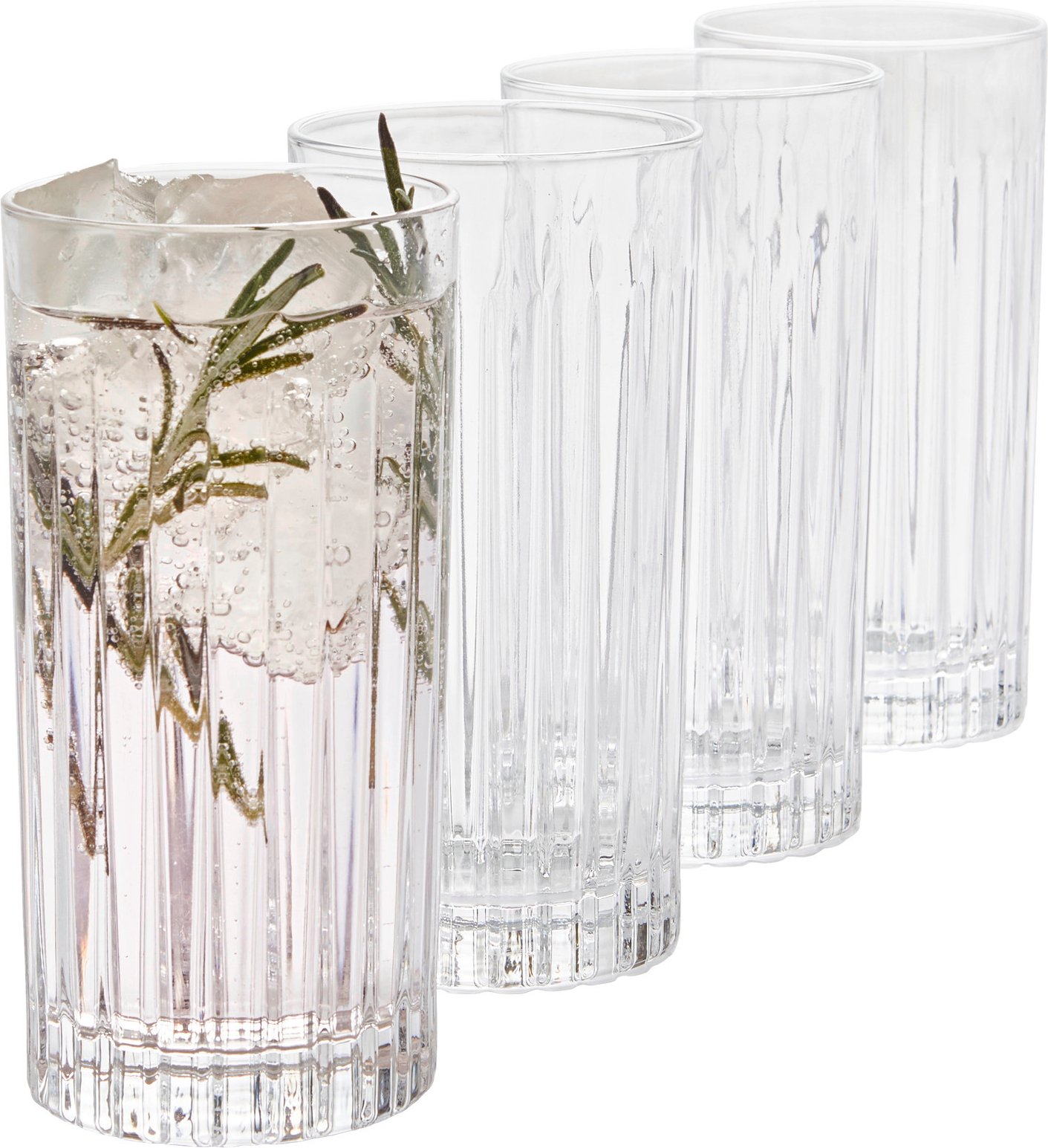 SCHOTT ZWIESEL Longdrinkglas-Set 4-tlg STAGE, Kristallglas