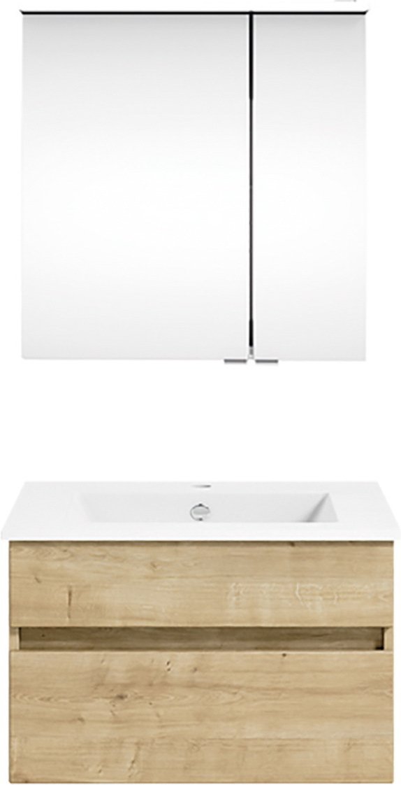 Puris Badkombination GET2YOU 21, Holznachbildung