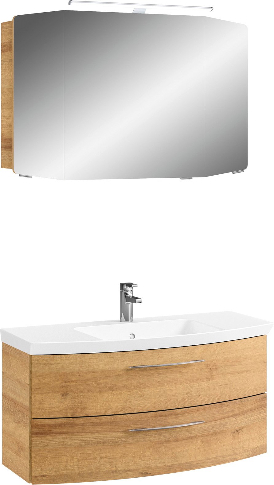 Pelipal Badkombination CASSCA SPRINT, Holznachbildung