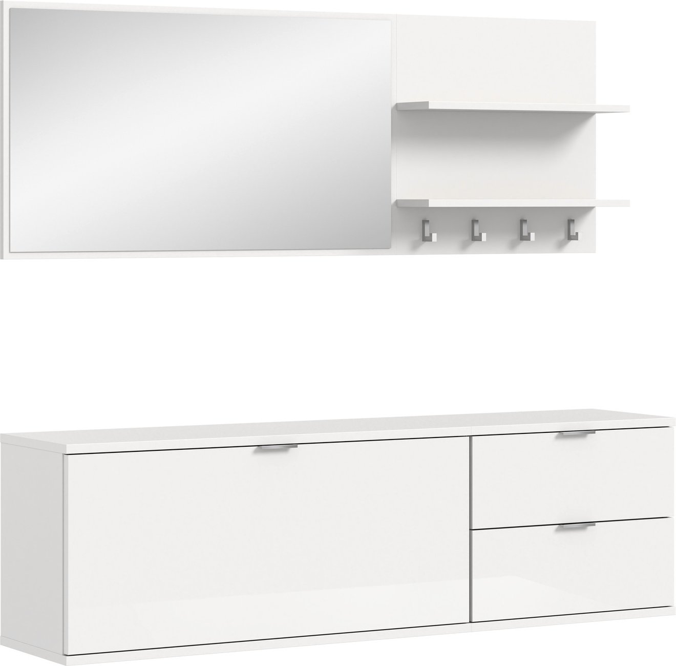 MID.YOU Garderobenkombination PROJEKT X, Holznachbildung