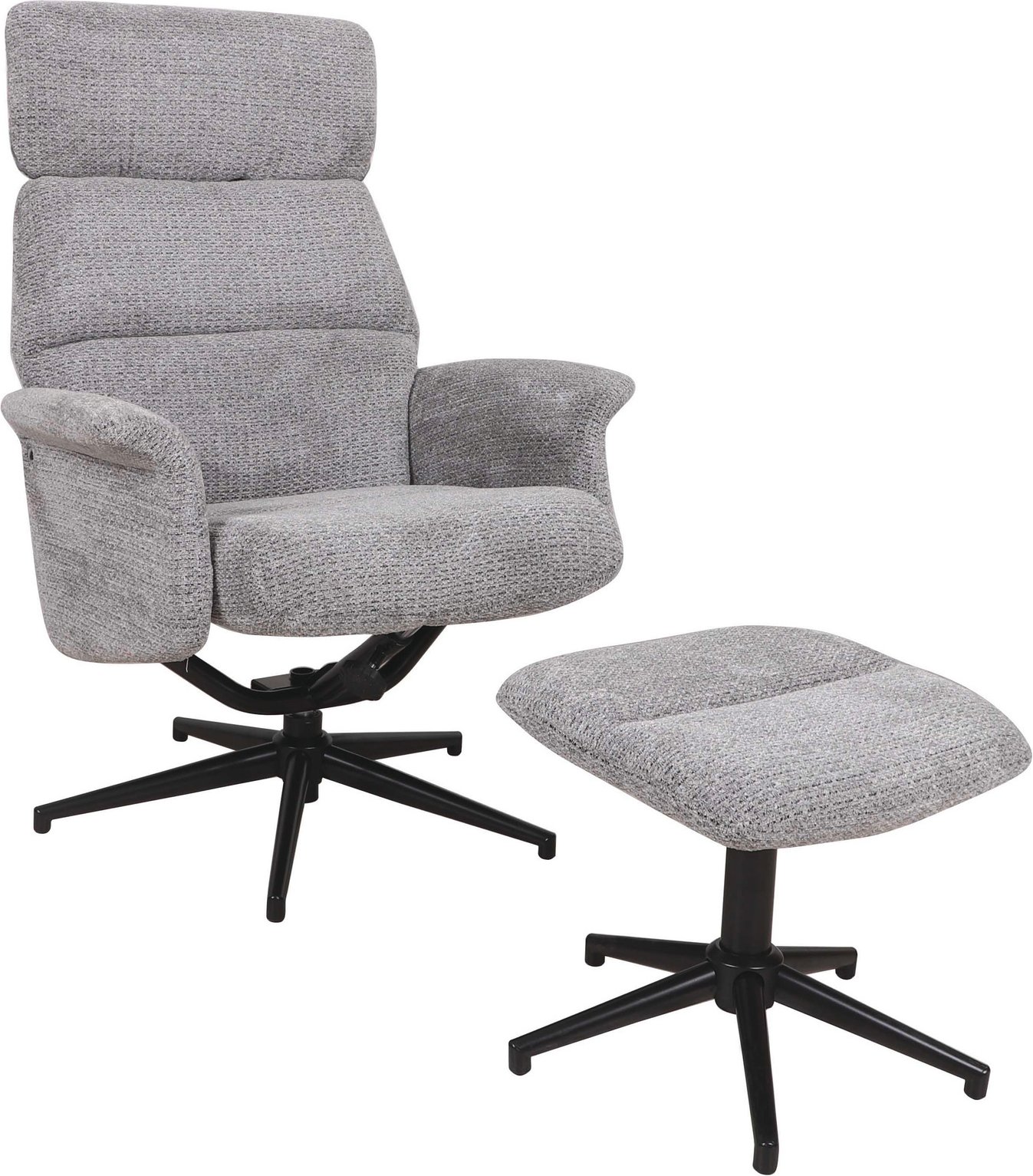 Z2 Relaxsessel inkl. Hocker PHILLIP, Webstoff