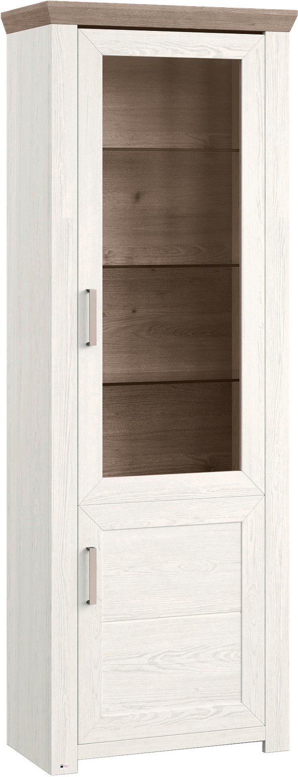 Set one by Musterring Vitrine SET ONE YORK, Holznachbildung