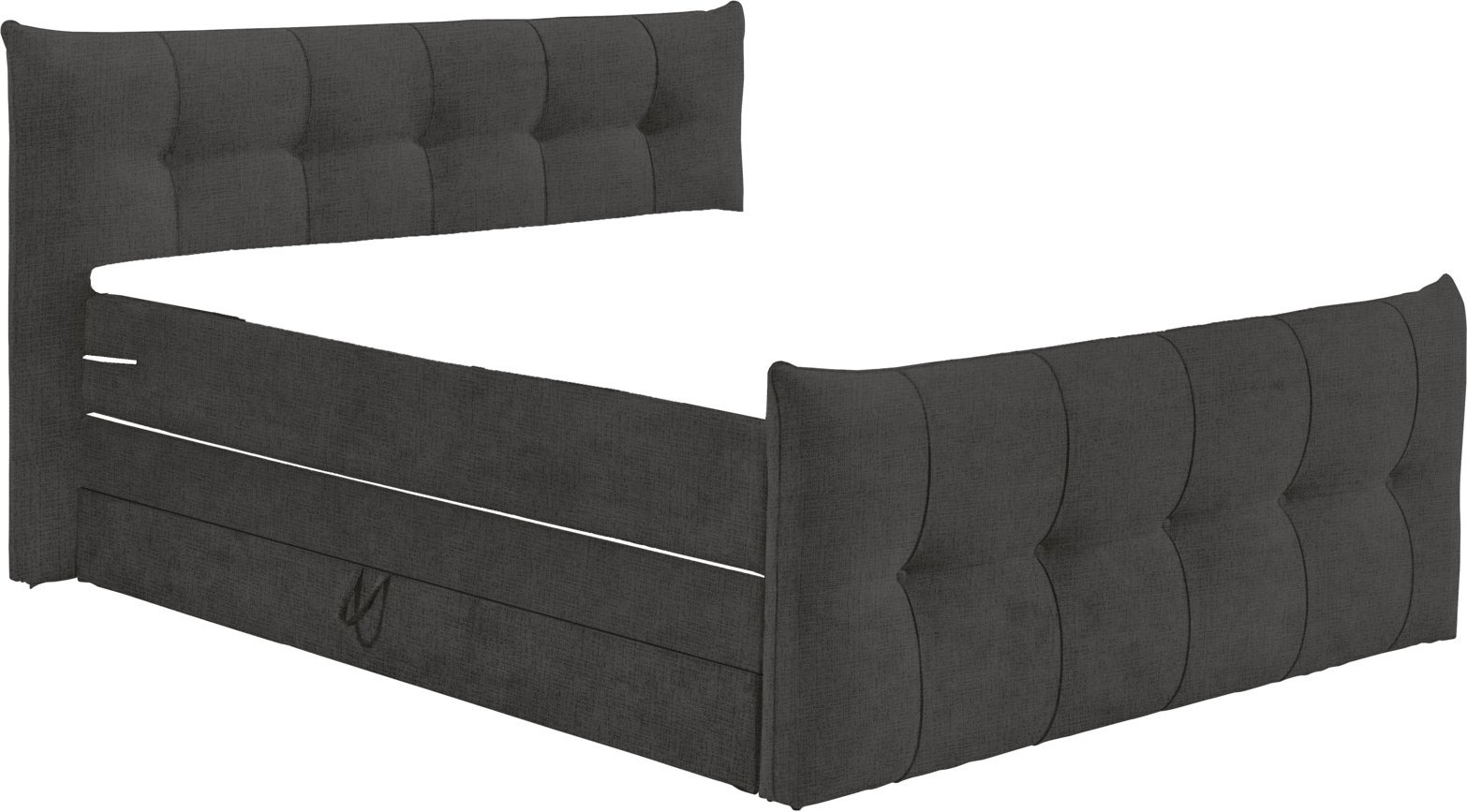 Esposa Boxspringbett SAN DIEGO, Stoff