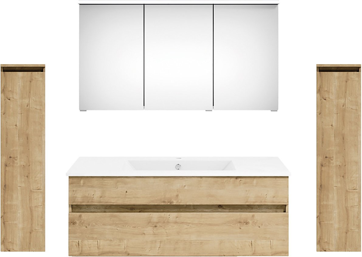 Puris Badkombination GET2YOU 21, Holznachbildung