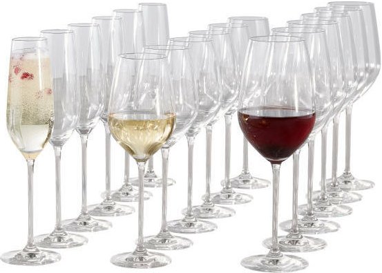 SCHOTT ZWIESEL Kelchglasset Fortissimo 18-tlg, Glas