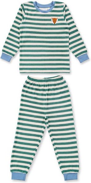 Sense Organics & friends in cooperation with GARY MASH Kinder Frottee Schlafanzug Ringel aus Biobaumwolle