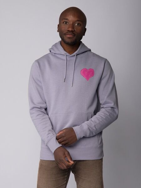 watapparel Hoodie Unisex Pink Heart