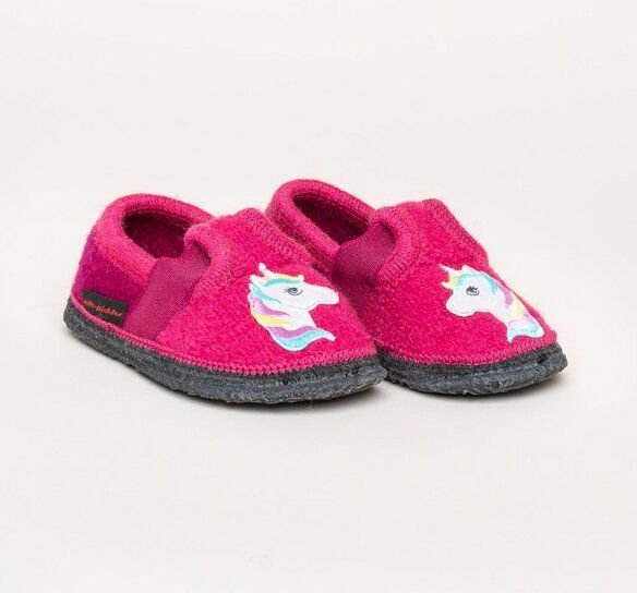 Kitz-Pichler Walkpantoffel Bobby Appl. Einhorn