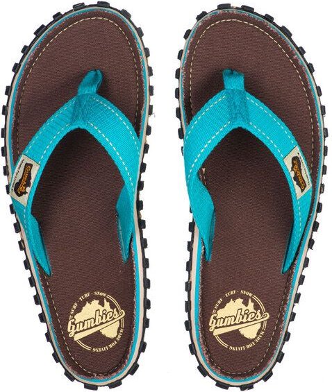 GUMBIES Brown Retro – Nachhaltige Sommerschuhe für Damen und Herren