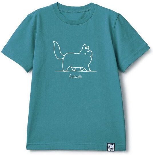 GARY MASH Kinder T-Shirt Catwalk aus Bio-Baumwolle