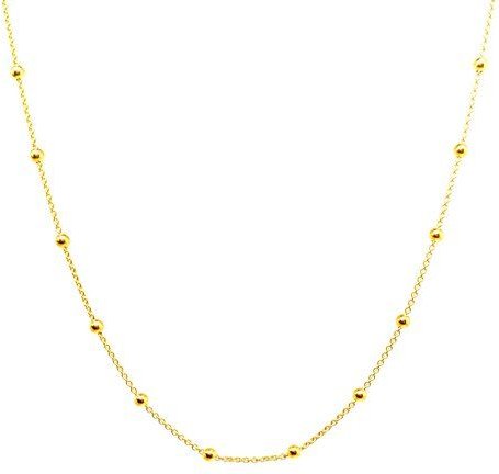 MOANINA Kette Choker Bella - 925 Silber/18k Gold Vermeil
