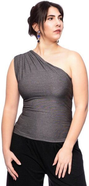 Ingoria LU Top mit asymmetrischer Schulterpartie