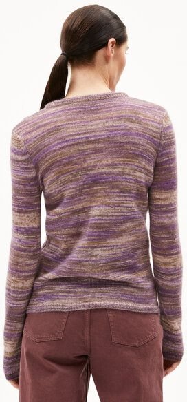 Thumbnail - ARMEDANGELS ROYAA STAMPATO - Damen Pullover aus Mohair-Woll Mix