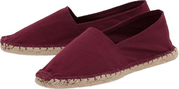 Japanwelt Espadrilles Espadrilles Canvas Unisex Low Top Sommerlatschen Flache Ballerina