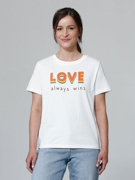 watapparel T-Shirt Frauen Love always wins