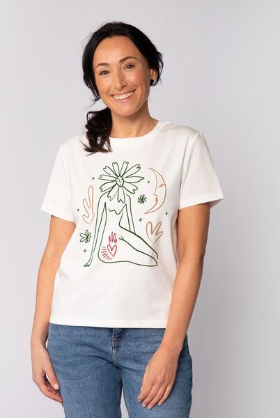 watapparel T-Shirt Frauen Love and flex