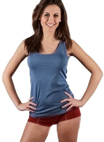 Leela Cotton Damen Tank Top 4 Farben Bio-Baumwolle Unterhemd T-shirt