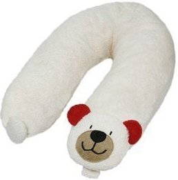 Efie Bezug Stillkissen Teddy rot,Öko Test 10/2016 "GUT", kbA (organic)