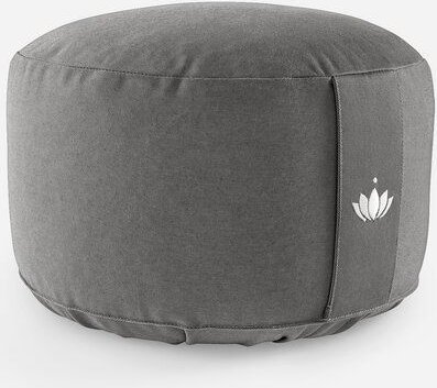 Lotuscrafts Meditationskissen Extra Hoch - Sitzhöhe 20cm - GOTS Zertifiziert