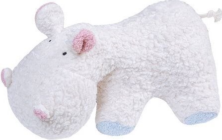 Efie Nilpferd rosa/blau, kbA (organic), Made in Germany