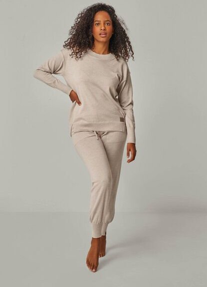 YOU LOOK PERFECT Merino Loungewear Set "Strickpullover Bella & Strickhose Bella"