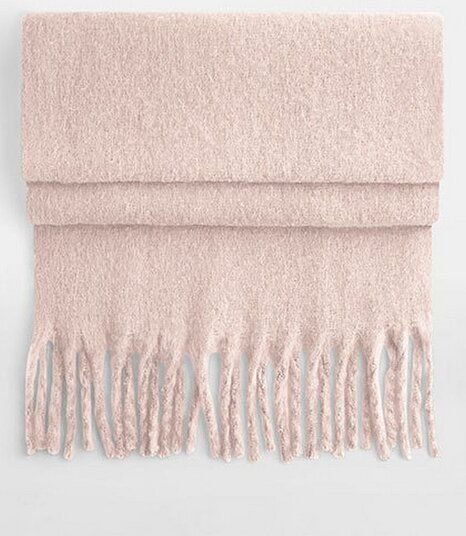 Beechfield Unifarbener Winterschal Oversize (228 x 45 cm ) weiches Material