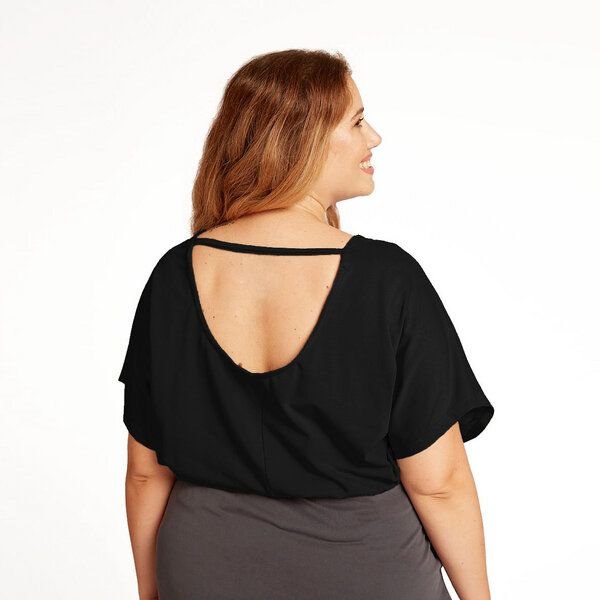 WiDDA berlin Rückenfreies Shirt FARI aus TENCEL® Modal Jersey