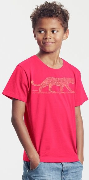 Peaces.bio - handbedruckte Biomode Bio-Kinder T-Shirt Leopard